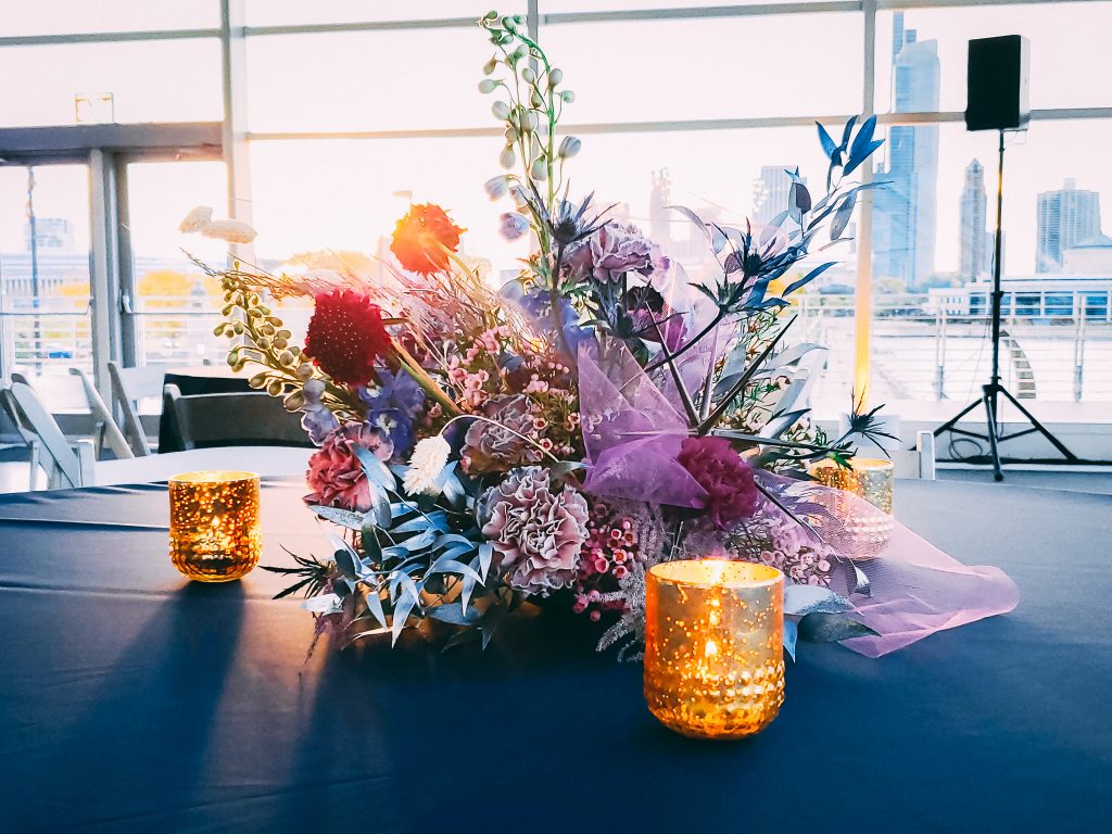 Chicago Event Centerpiece Galaxy