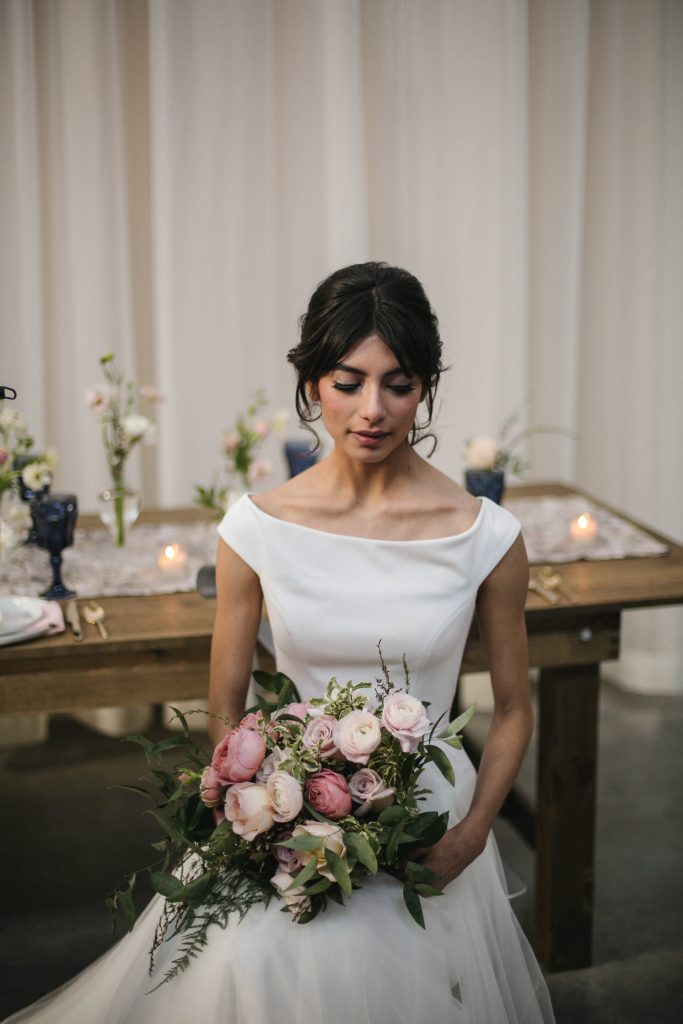 Lush Rustic Modern Bridal Bouquet Fairlie Chicago