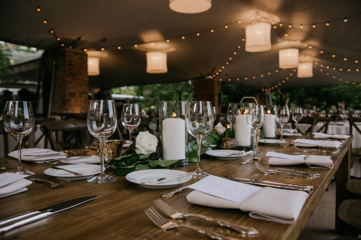 Chic Garden Wedding at the CBG Ashland Addison Events