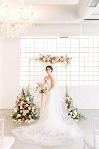 LGBTQ+ Traditional and Elegant Wedding Ceremony Arch Chicago